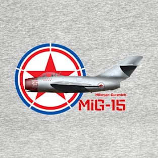 Mikoyen-Gurevich MiG-15 (North Korea) T-Shirt